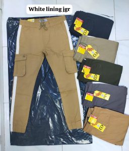White Lining Jogger